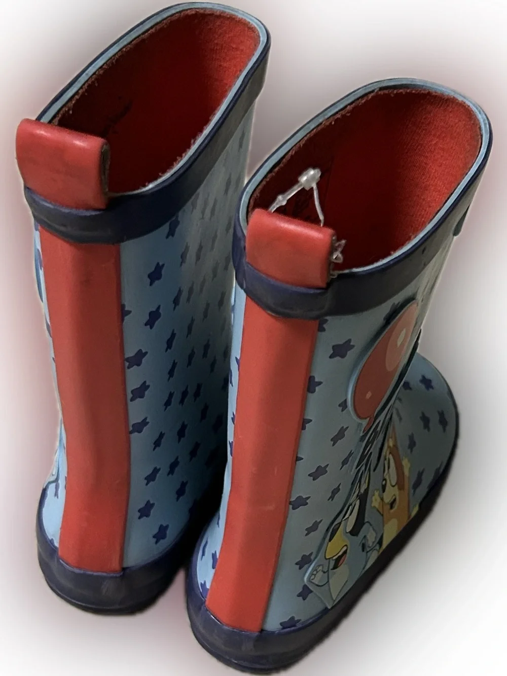 Bluey Todder Size 7-8 Rain Boot